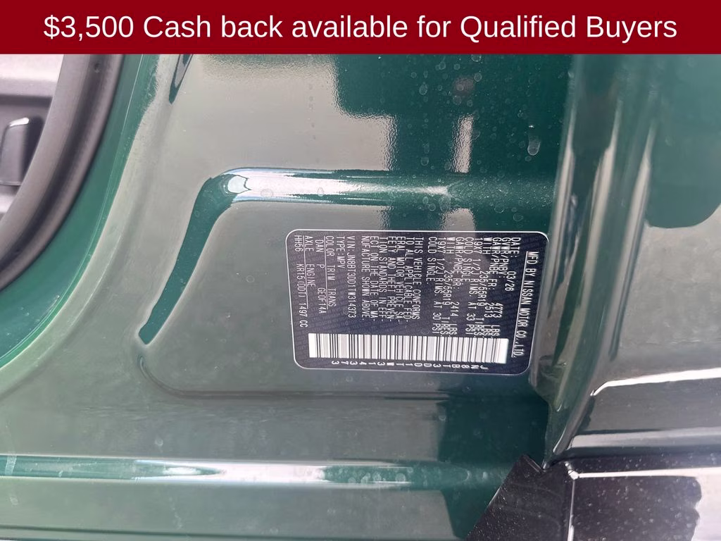 2026 Obsidian Green Nissan Rogue Platinum AWD SUV