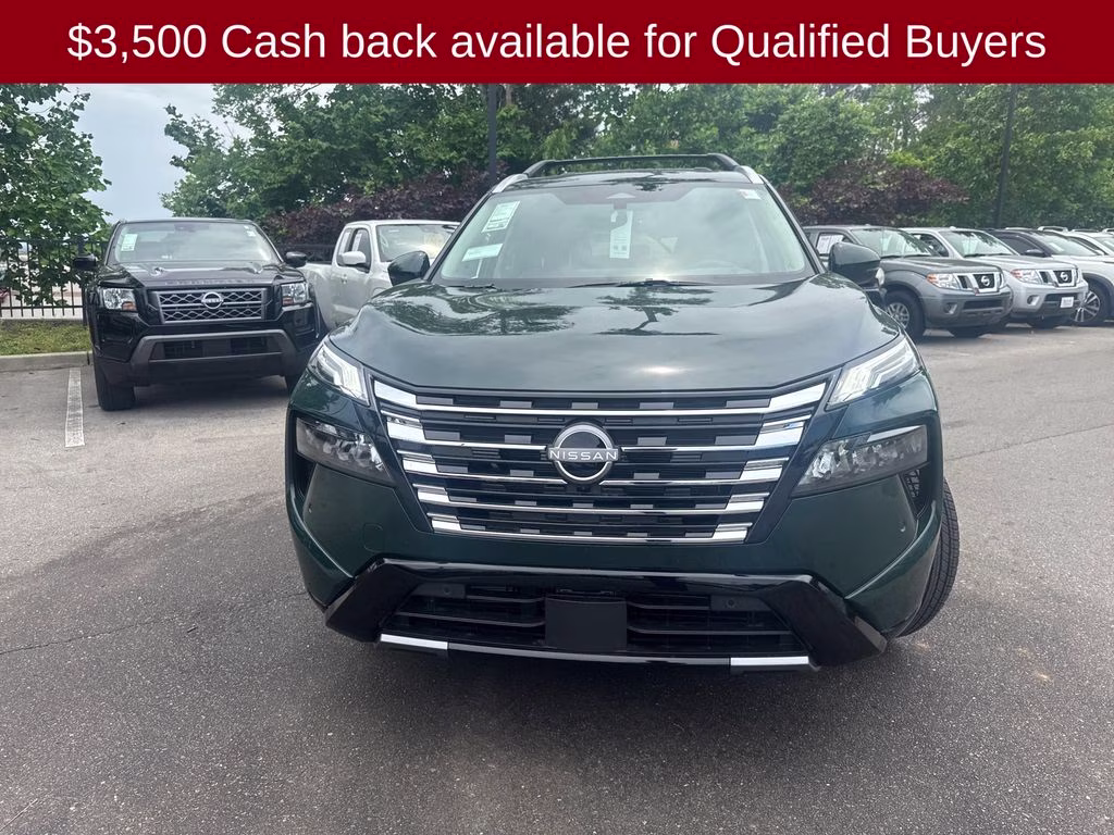 2026 Obsidian Green Nissan Rogue Platinum AWD SUV