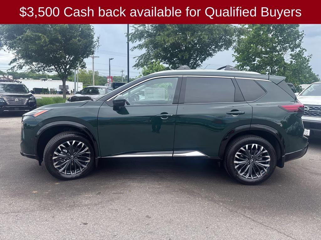 2026 Obsidian Green Nissan Rogue Platinum AWD SUV