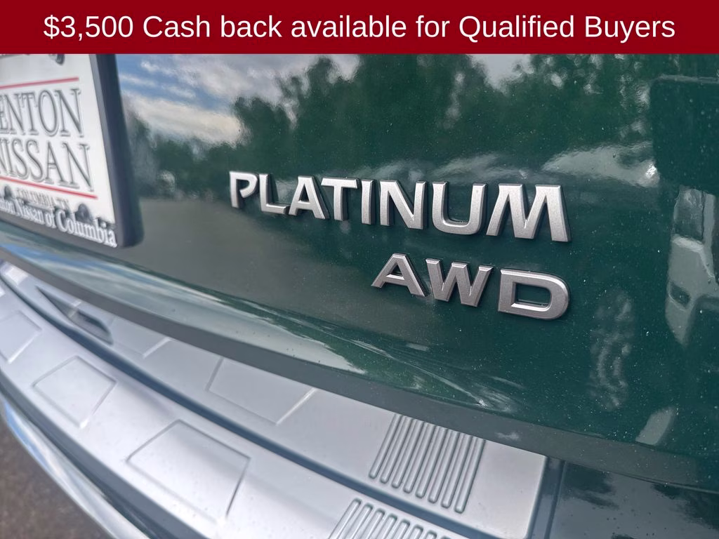 2026 Obsidian Green Nissan Rogue Platinum AWD SUV