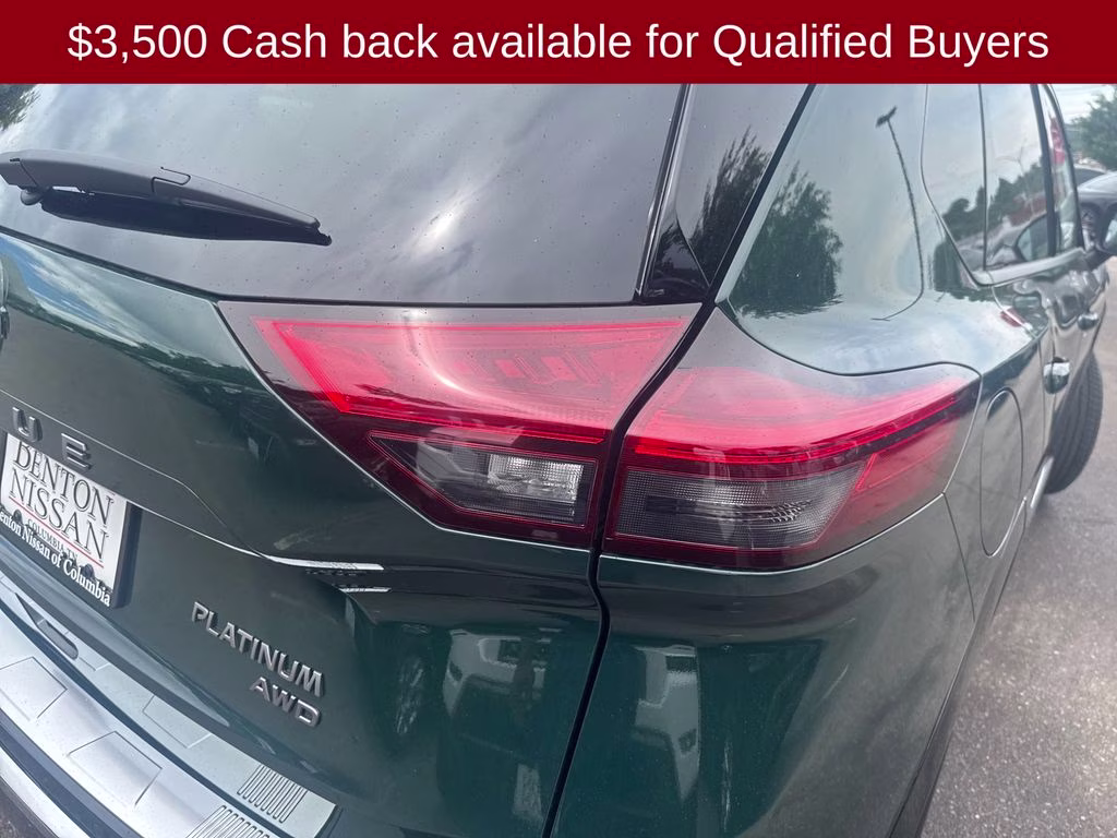 2026 Obsidian Green Nissan Rogue Platinum AWD SUV