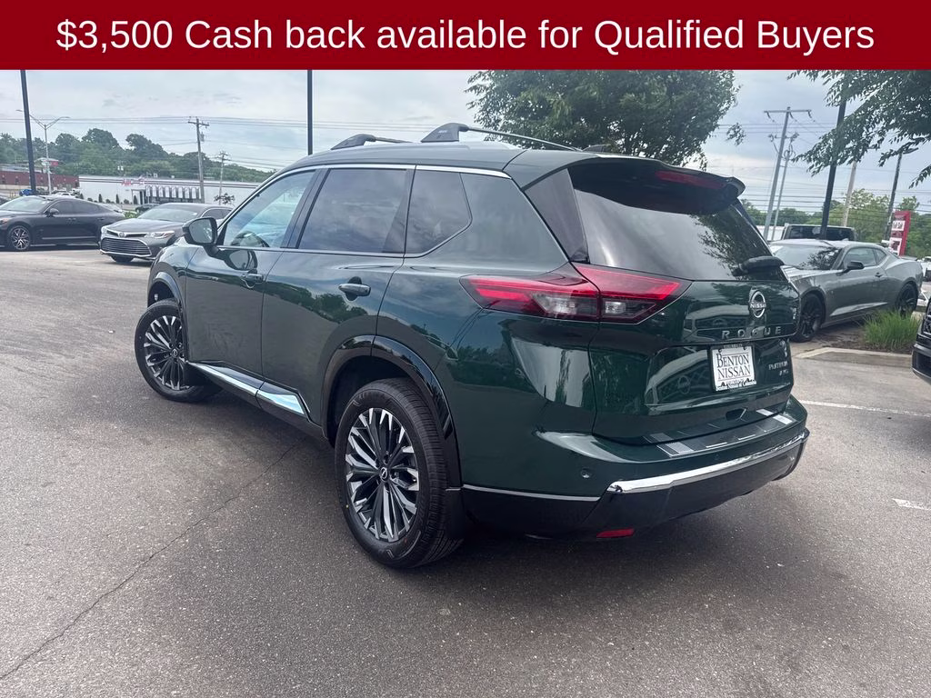 2026 Obsidian Green Nissan Rogue Platinum AWD SUV