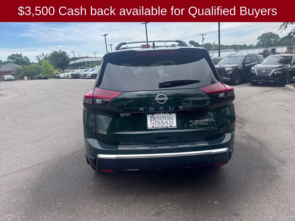 2026 Obsidian Green Nissan Rogue Platinum AWD SUV