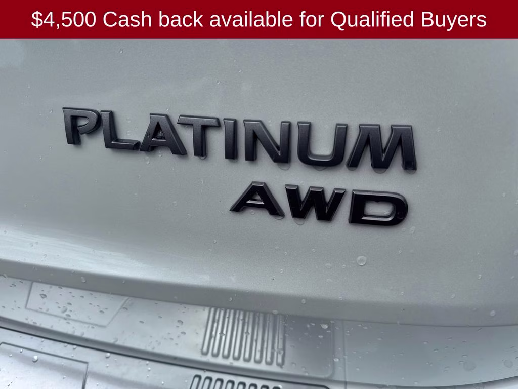 2026 Everest White Pearl/Super Black Nissan Rogue Platinum AWD SUV