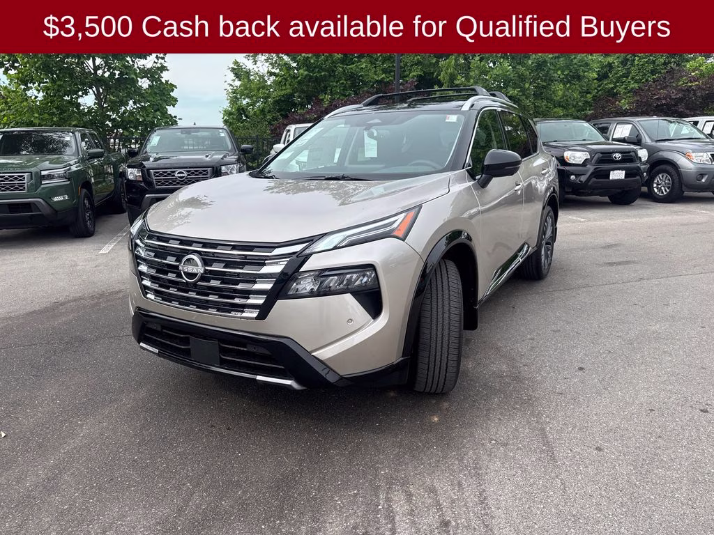 2026 Champagne Silver Metallic Nissan Rogue Platinum AWD SUV