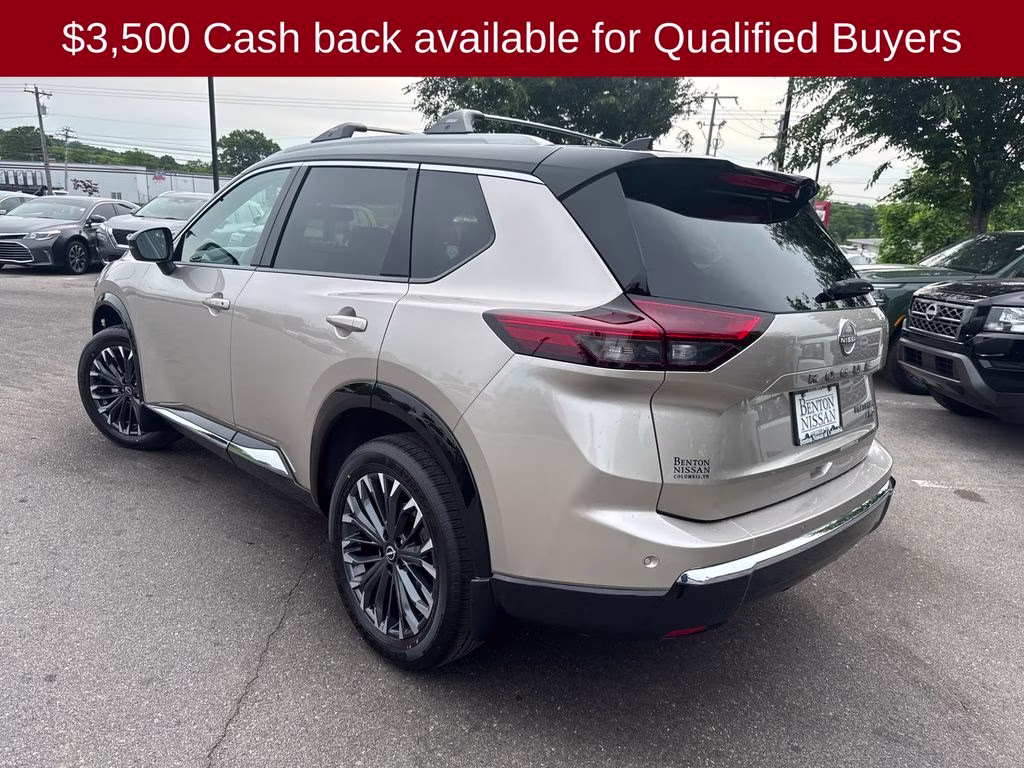 2026 Champagne Silver Metallic Nissan Rogue Platinum AWD SUV