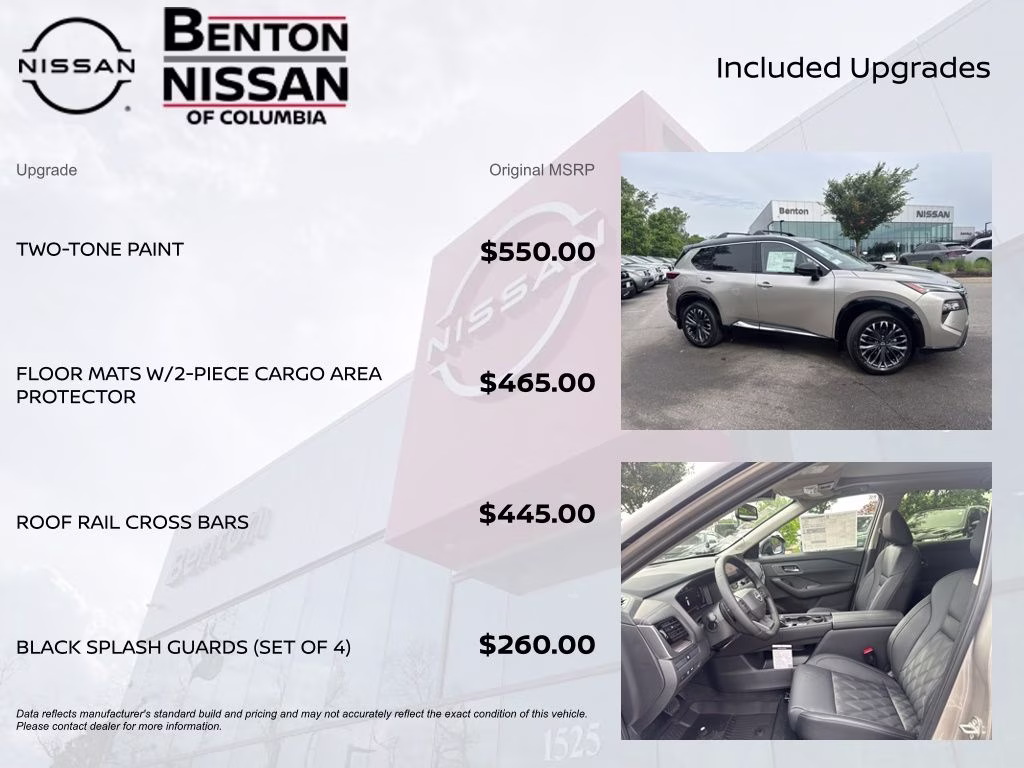 2026 Champagne Silver Metallic Nissan Rogue Platinum AWD SUV