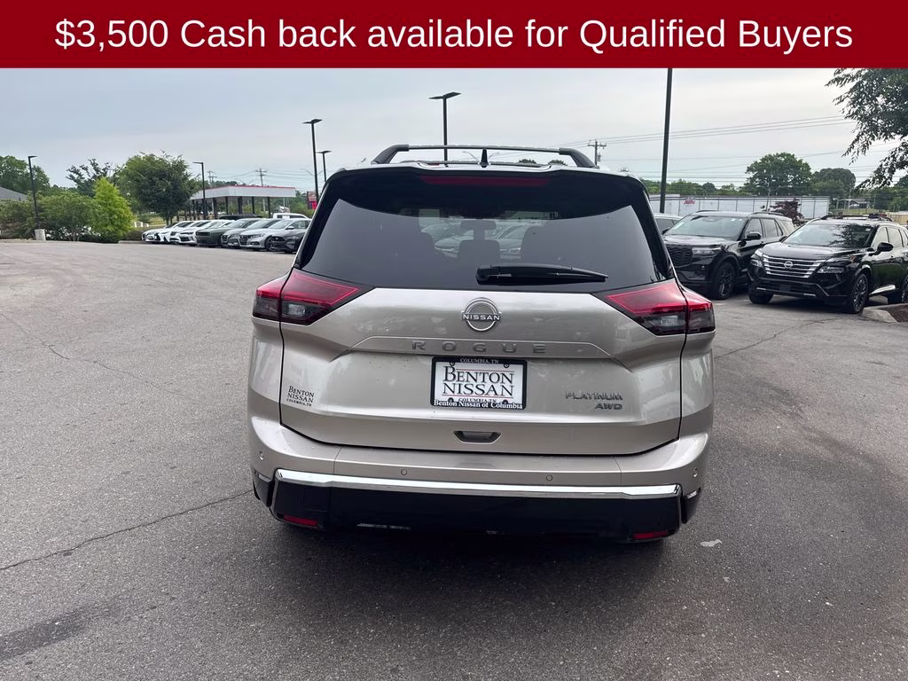 2026 Champagne Silver Metallic Nissan Rogue Platinum AWD SUV