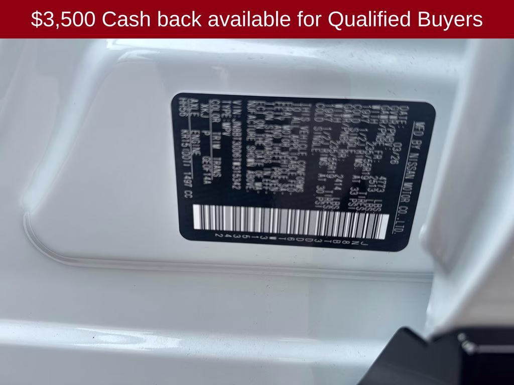 2026 Everest White Pearl/Super Black Nissan Rogue Platinum AWD SUV