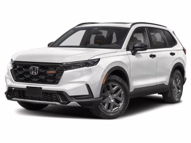 2026 Platinum White Pearl Honda CR-V Hybrid TrailSport AWD SUV