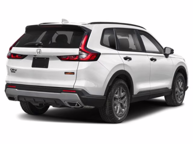 2026 Platinum White Pearl Honda CR-V Hybrid TrailSport AWD SUV