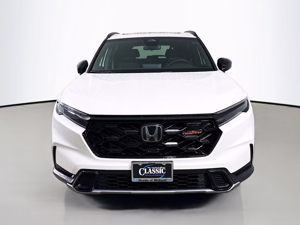 2026 Platinum White Pearl Honda CR-V Hybrid TrailSport AWD SUV