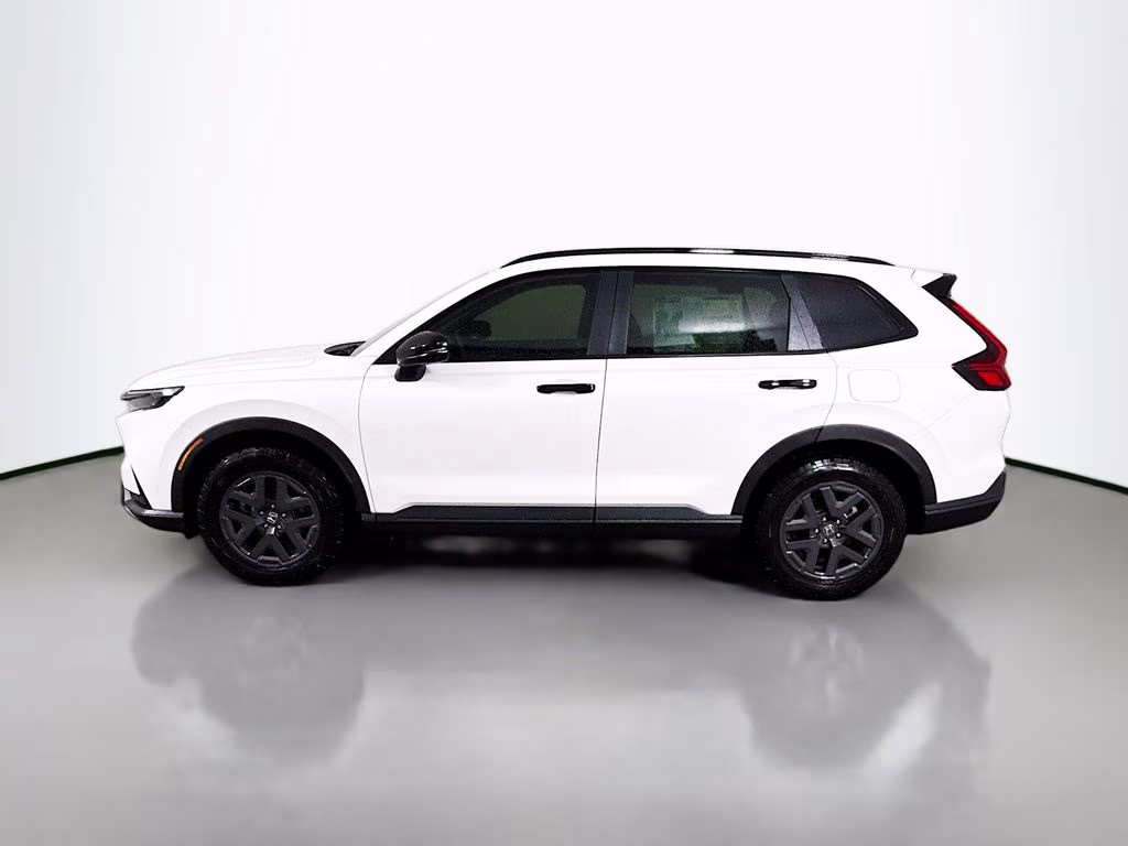 2026 Platinum White Pearl Honda CR-V Hybrid TrailSport AWD SUV