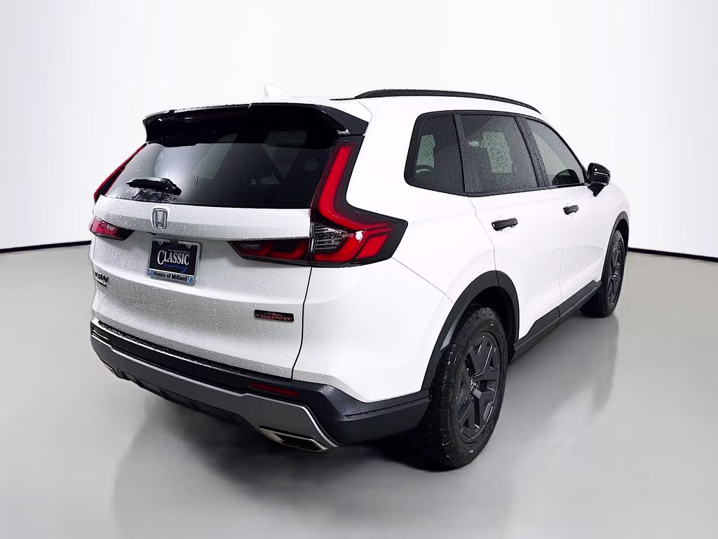2026 Platinum White Pearl Honda CR-V Hybrid TrailSport AWD SUV