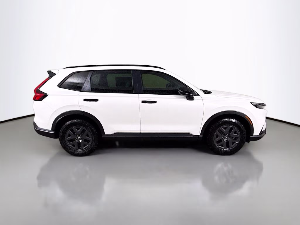 2026 Platinum White Pearl Honda CR-V Hybrid TrailSport AWD SUV