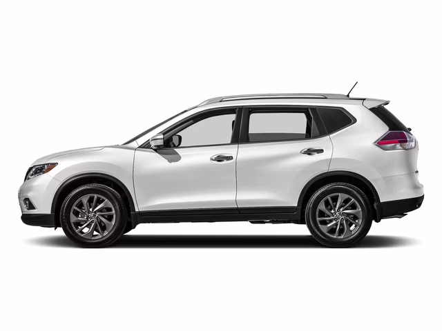 2016 Pearl White Nissan Rogue SL AWD SUV