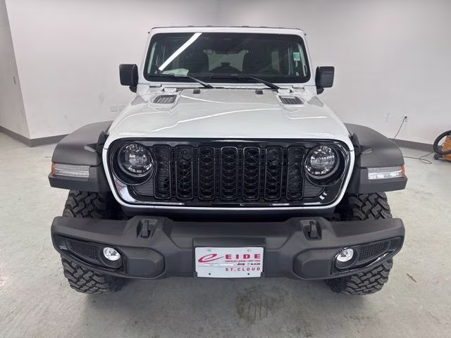 2026 Bright White Clearcoat Jeep Wrangler Willys 4X4 SUV