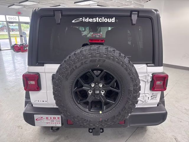2026 Bright White Clearcoat Jeep Wrangler Willys 4X4 SUV