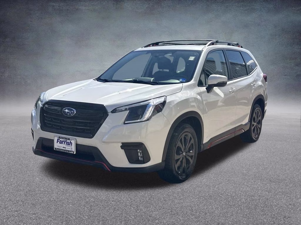2023 Crystal White Pearl Subaru Forester Sport AWD SUV