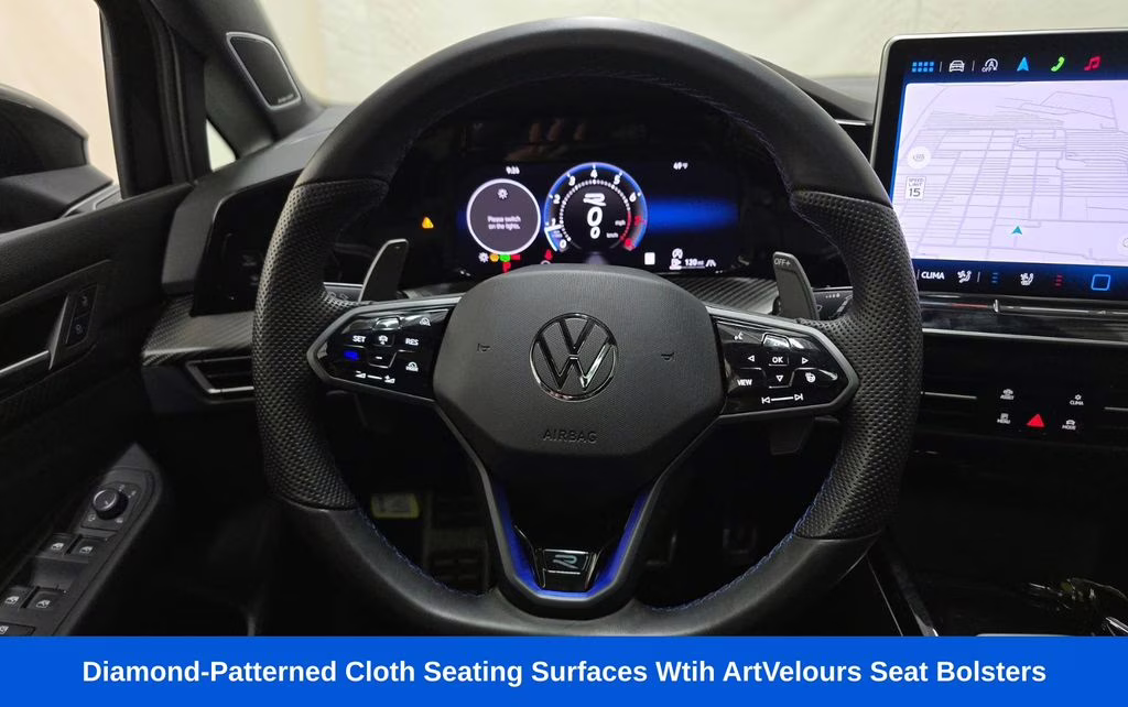 2025 Mythos Black Metallic Volkswagen Golf R 2.0T AWD Hatchback