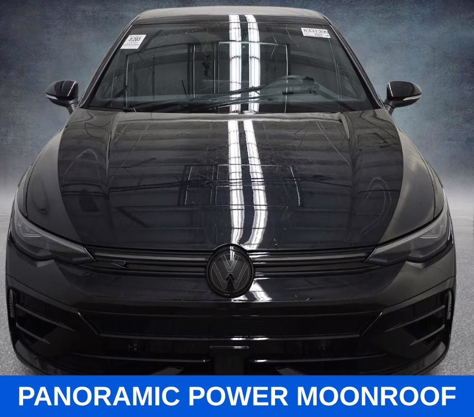 2025 Mythos Black Metallic Volkswagen Golf R 2.0T AWD Hatchback