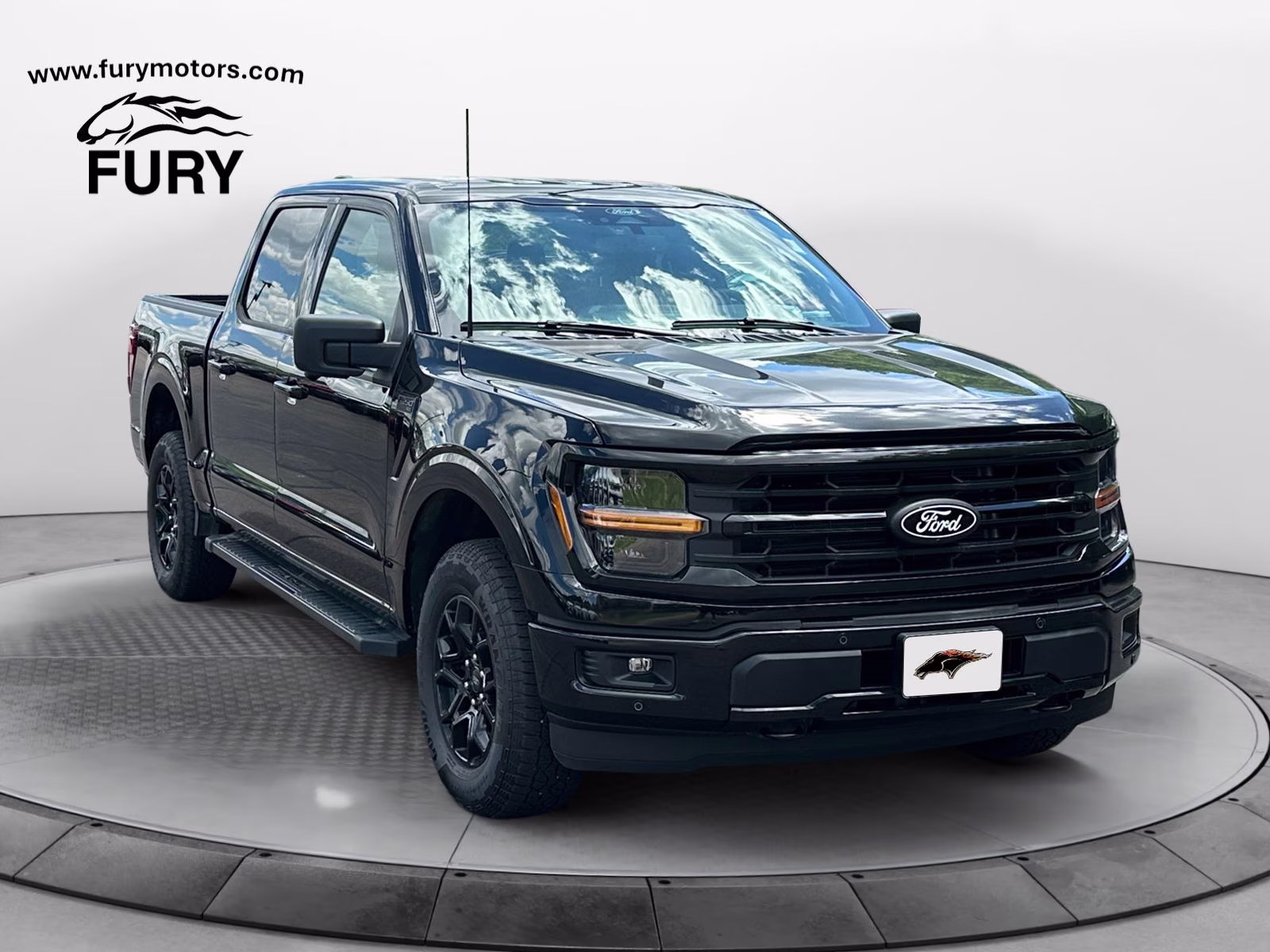 2024 Agate Black Metallic Ford F-150 XLT 4X4 Truck