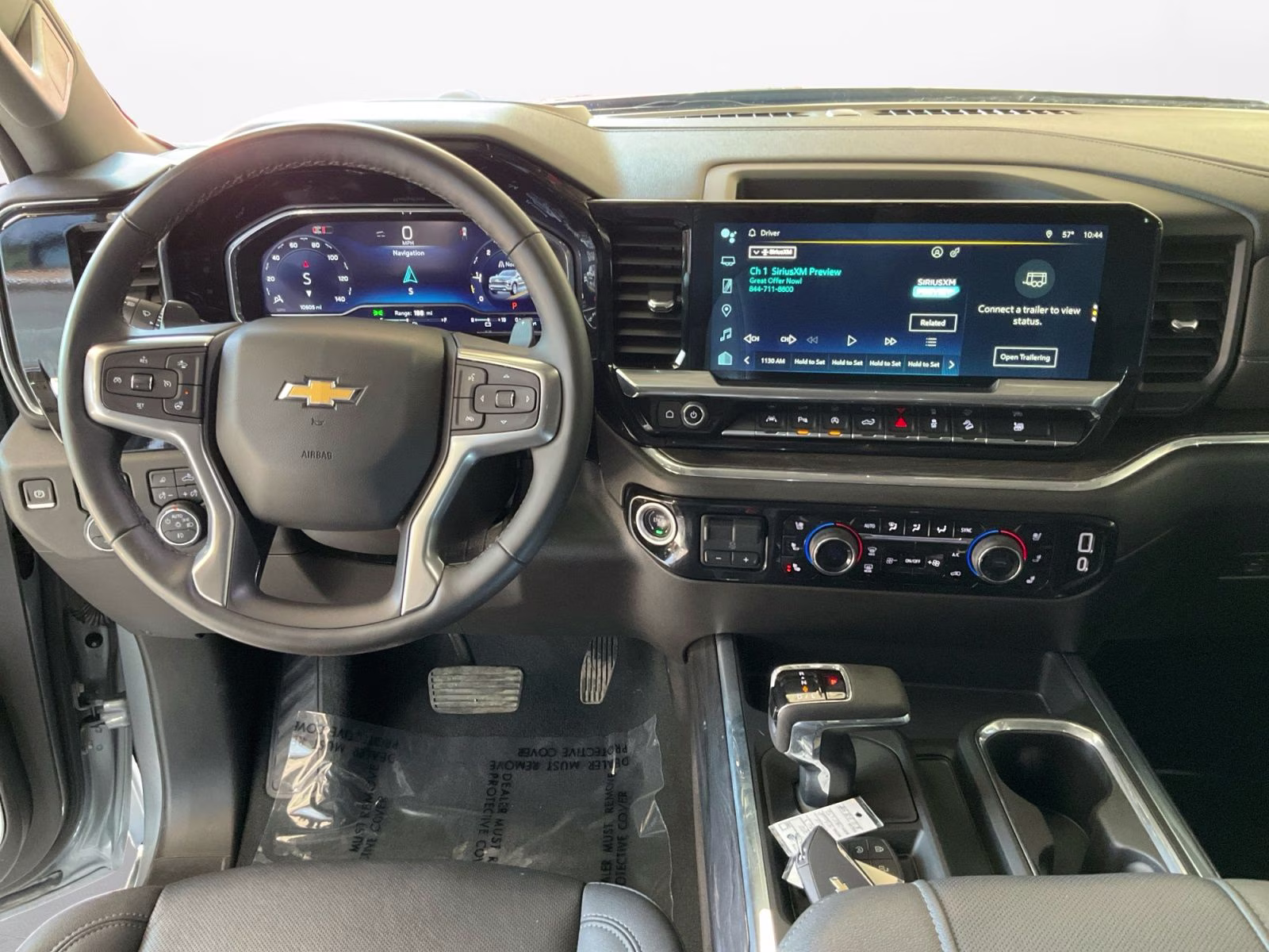 2024 Sterling Gray Metallic Chevrolet Silverado 1500 LTZ 4X4 Truck
