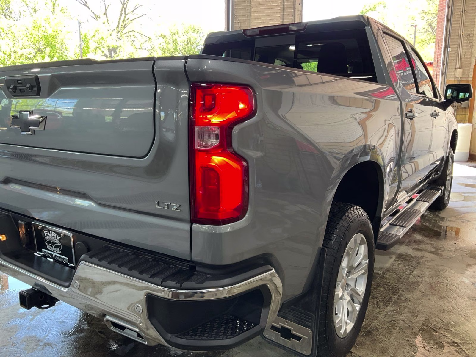 2024 Sterling Gray Metallic Chevrolet Silverado 1500 LTZ 4X4 Truck