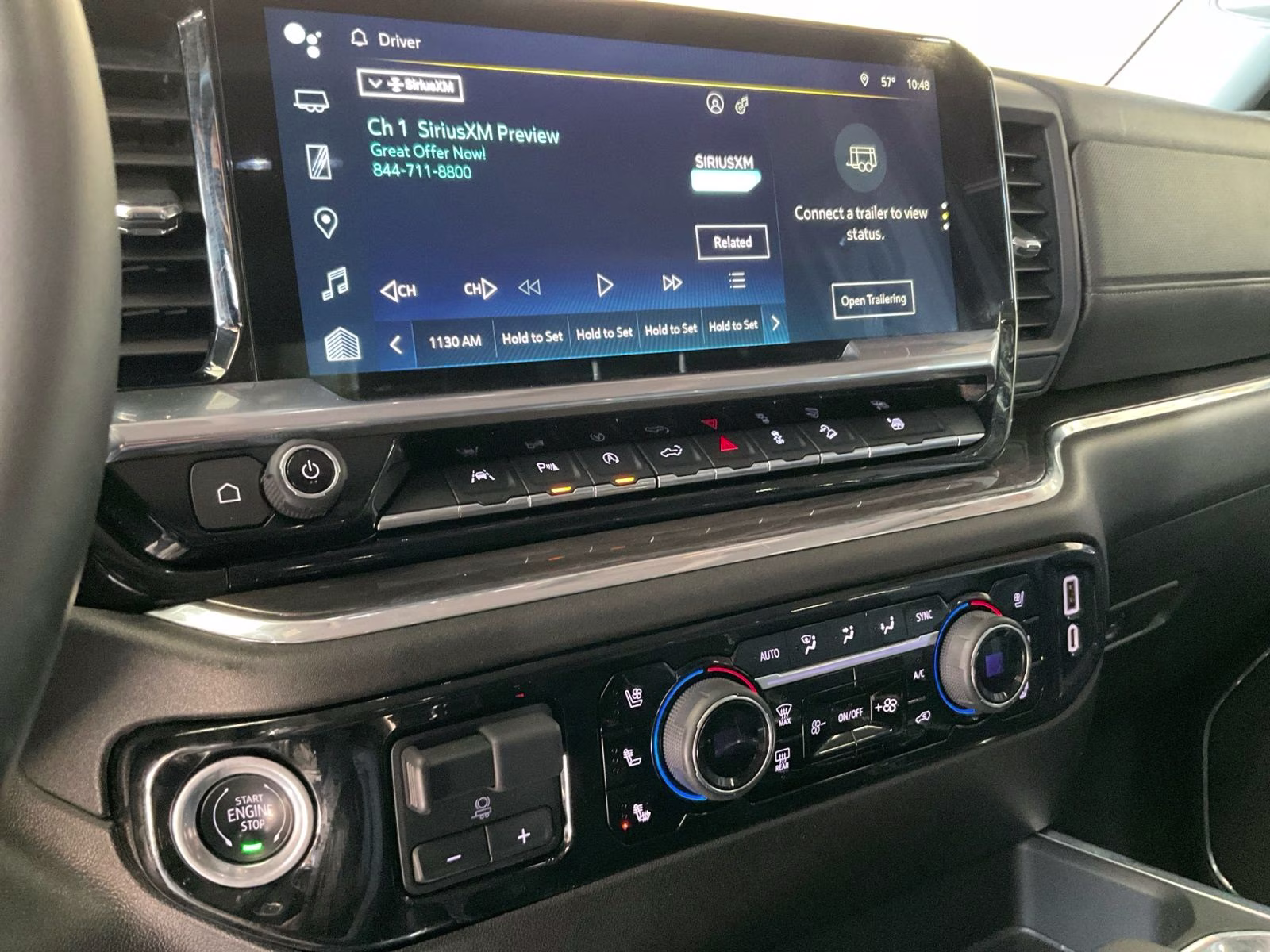 2024 Sterling Gray Metallic Chevrolet Silverado 1500 LTZ 4X4 Truck