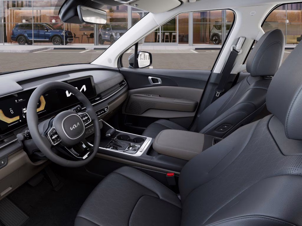 2026 Ceramic White Kia Carnival EX FWD Van