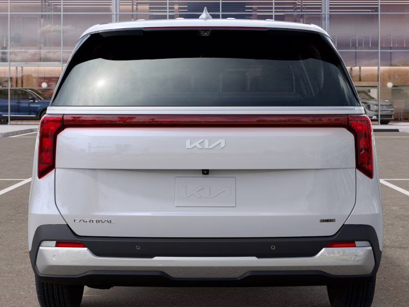 2026 Snow White Pearl Kia Carnival Hybrid EX FWD Van