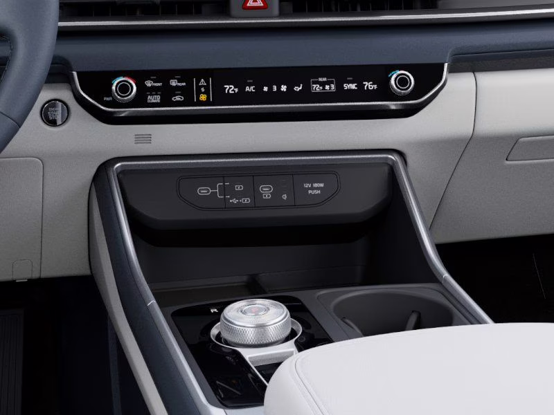 2026 Snow White Pearl Kia Carnival Hybrid EX FWD Van