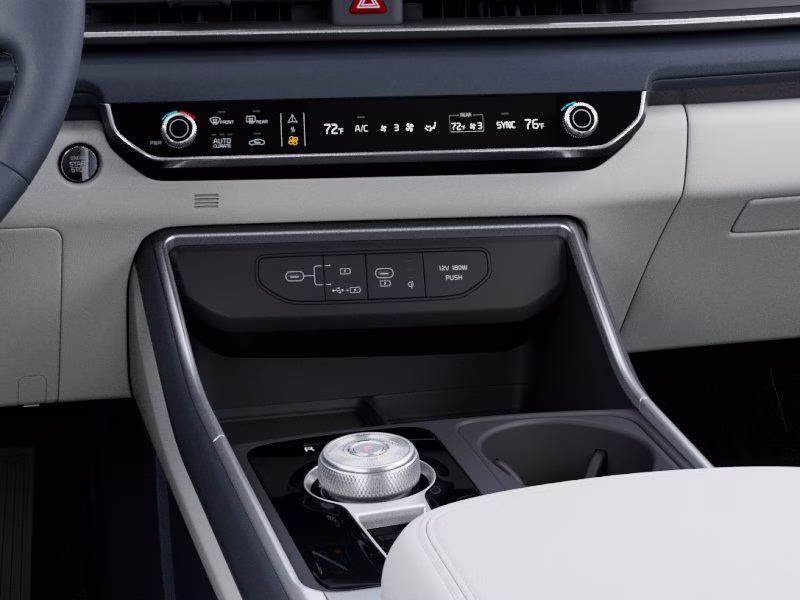 2026 Snow White Pearl Kia Carnival Hybrid EX FWD Van