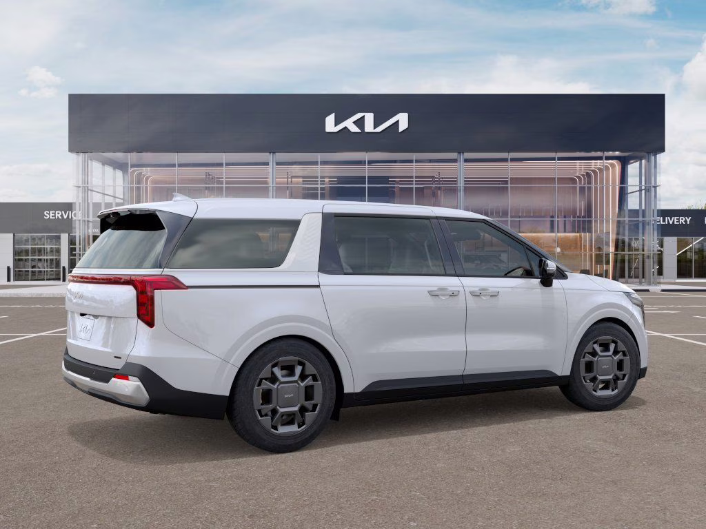 2026 Snow White Pearl Kia Carnival Hybrid EX FWD Van