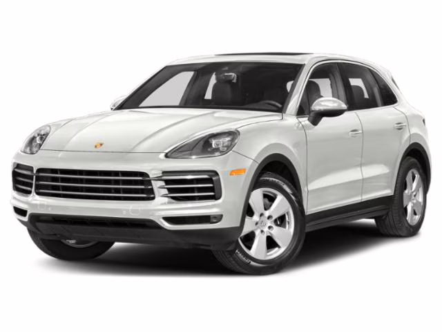 2021 White Porsche Cayenne S AWD SUV