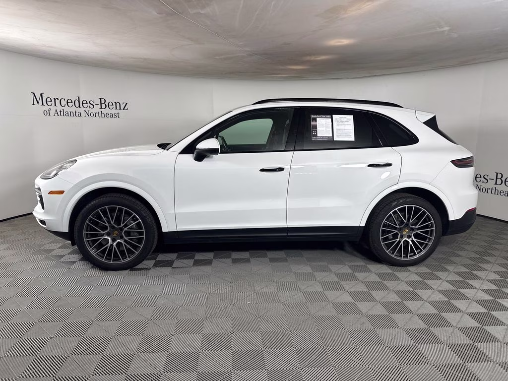 2021 White Porsche Cayenne S AWD SUV