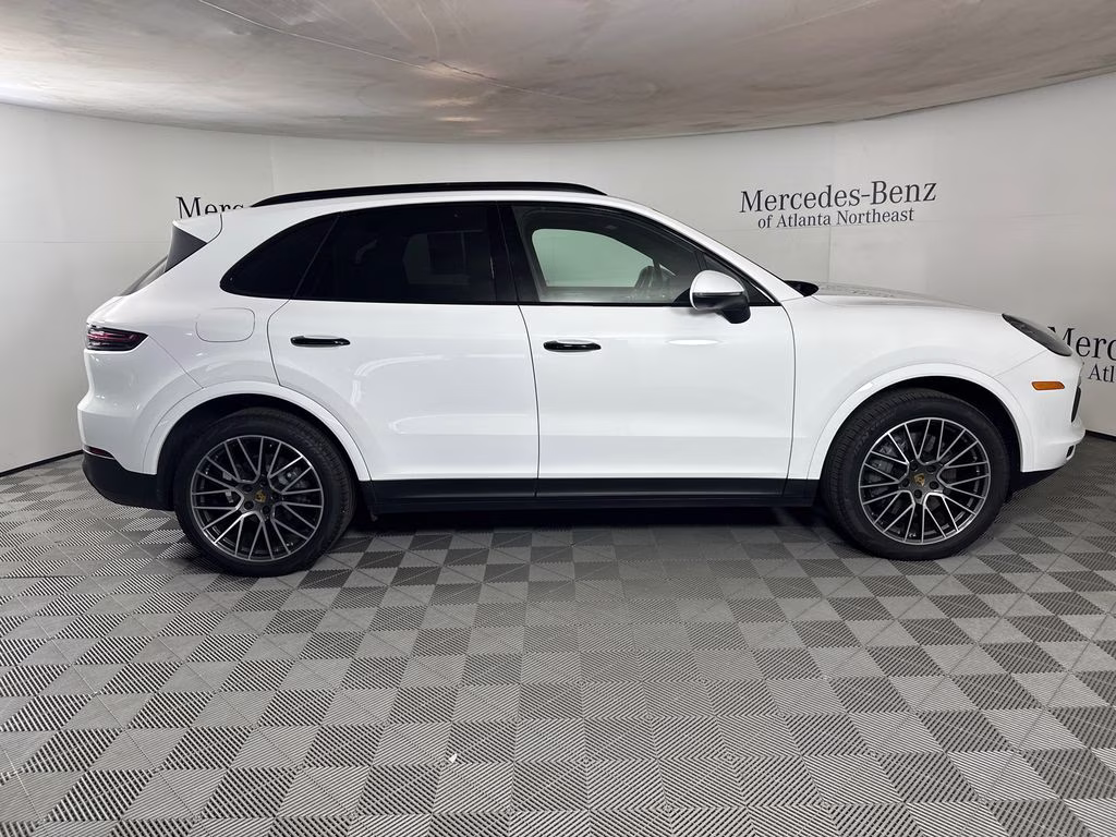 2021 White Porsche Cayenne S AWD SUV