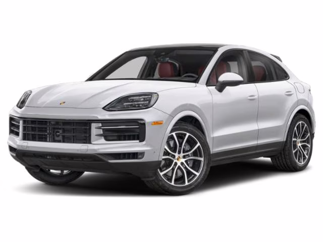 2025 White Porsche Cayenne Coupe Base AWD SUV