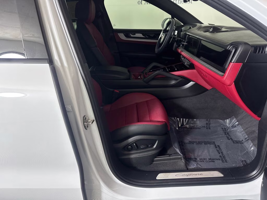 2025 White Porsche Cayenne Coupe Base AWD SUV