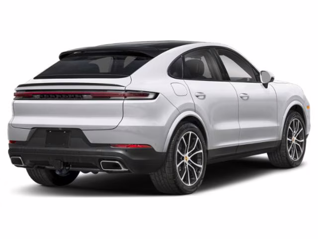 2025 White Porsche Cayenne Coupe Base AWD SUV