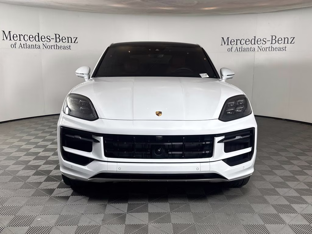 2025 White Porsche Cayenne Coupe Base AWD SUV