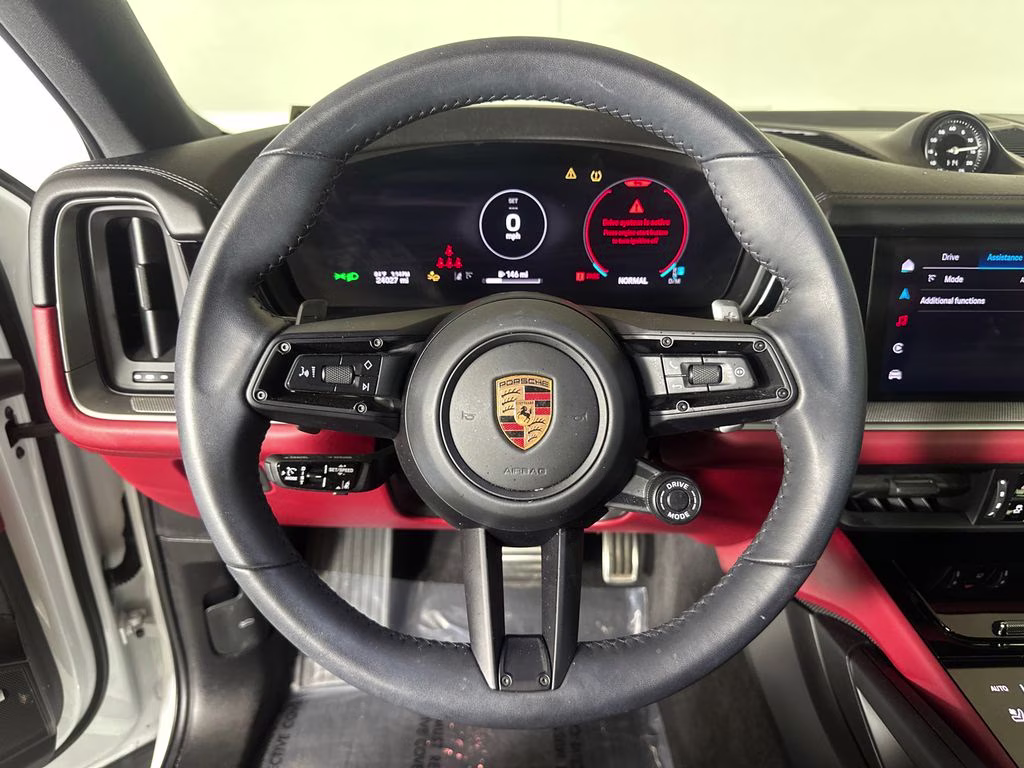 2025 White Porsche Cayenne Coupe Base AWD SUV
