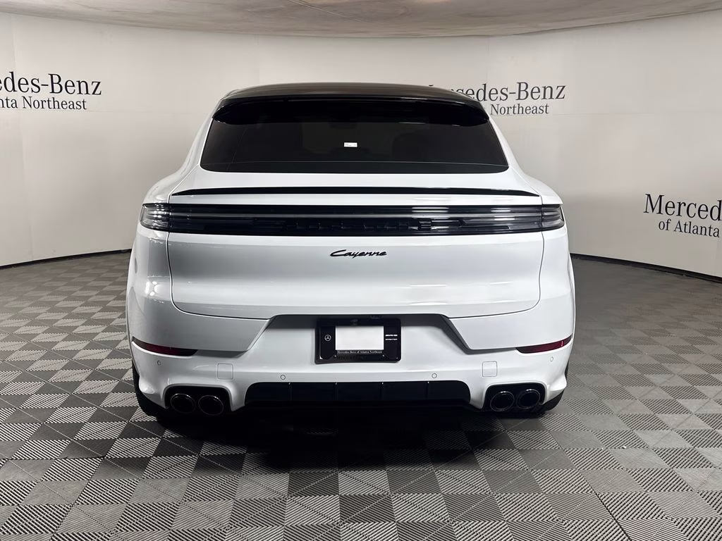 2025 White Porsche Cayenne Coupe Base AWD SUV