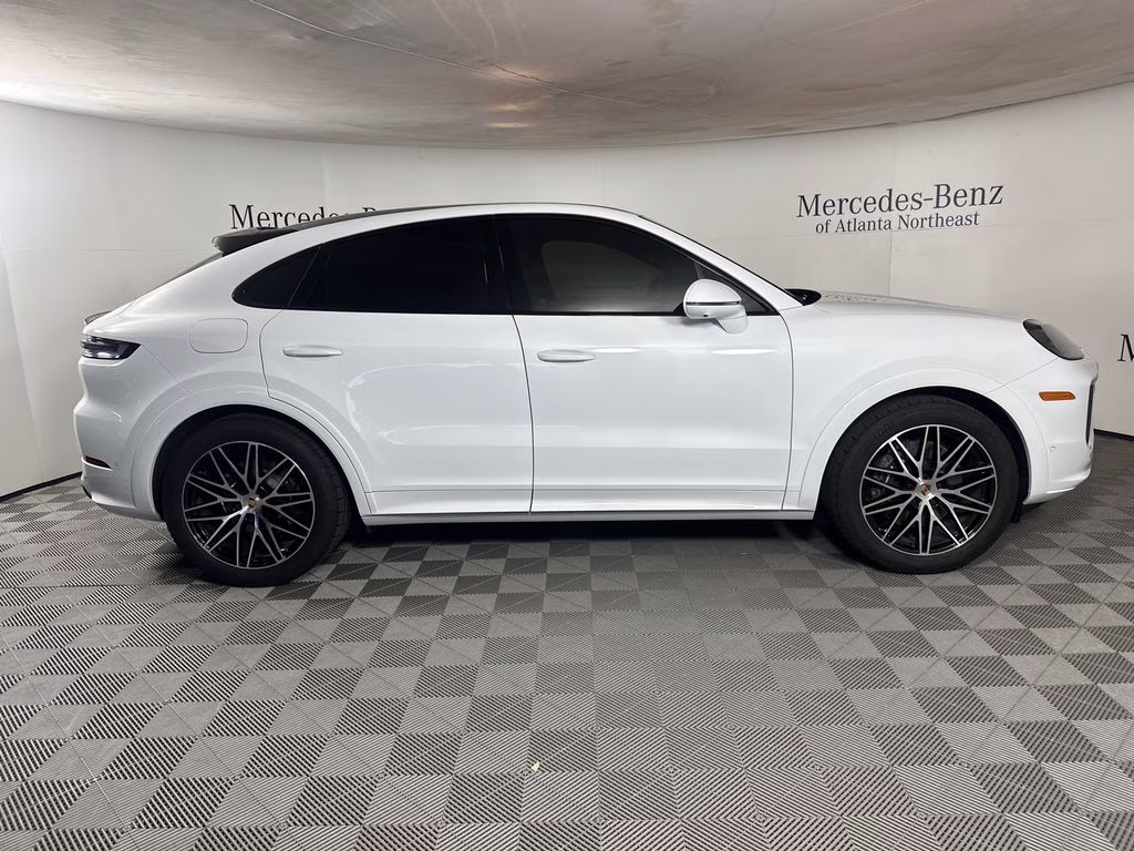 2025 White Porsche Cayenne Coupe Base AWD SUV