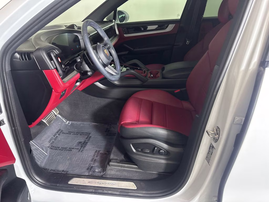 2025 White Porsche Cayenne Coupe Base AWD SUV
