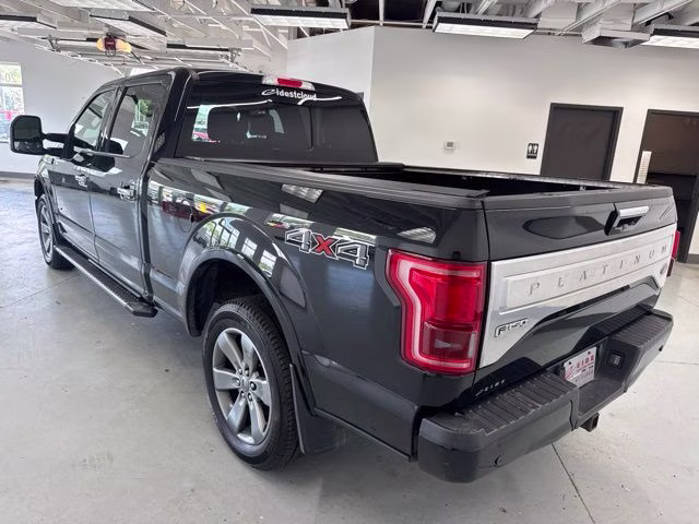 2016 Shadow Black Ford F-150 Platinum 4X4 Truck