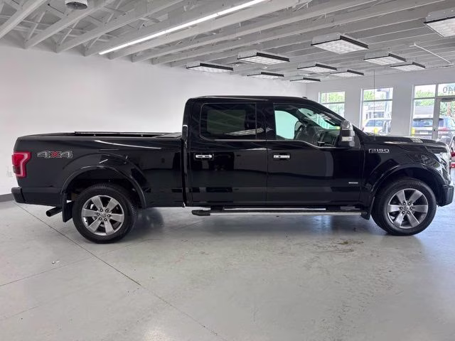 2016 Shadow Black Ford F-150 Platinum 4X4 Truck
