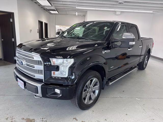 2016 Shadow Black Ford F-150 Platinum 4X4 Truck