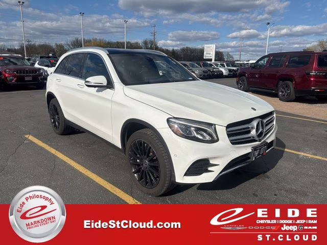 2018 Polar White Mercedes-Benz GLC GLC 300 AWD SUV