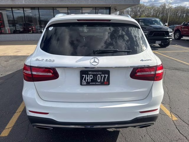 2018 Polar White Mercedes-Benz GLC GLC 300 AWD SUV